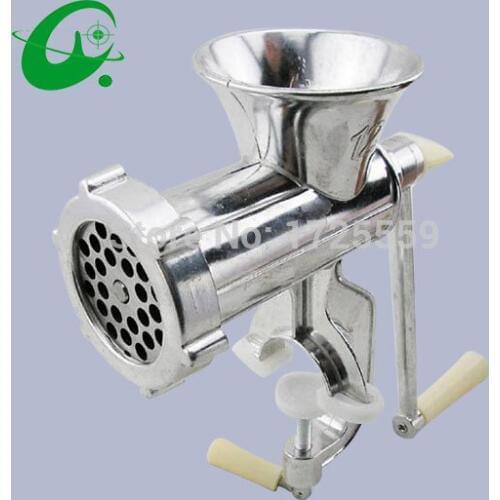 12# Manual meat grinder, Main aluminum alloy meat slicer use for mince and clyster, Two purpose