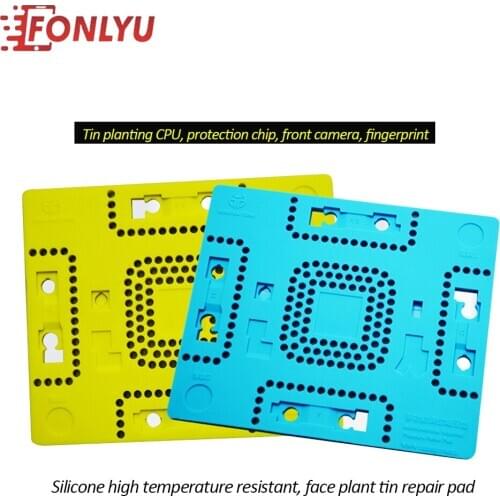 Multifunctional Magic Mat For IP X XS 11 12 Face ID Dot Matrix Camera CPU Planting Tin Fingerprint Repair Silicone Pad