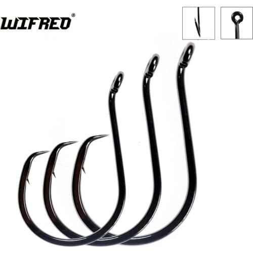 [50PCS/lot] Sharp High Carbon Steel Octopus Circle Hook for Saltwater Fishing Size 1/0 2/0 3/0 5/0 6/0 7/0 8/0 9/0 10/0 [YG7385]