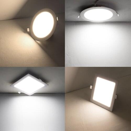 12W Surface Mounted LED Panel Light Dimmable Ceiling Downlight Wall Lamp