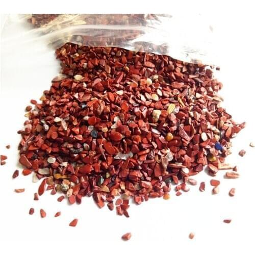 150g Natural red jasper crystal gravel stone polished degaussing Specimen quartz broken stones Healing Reiki tumbled stones