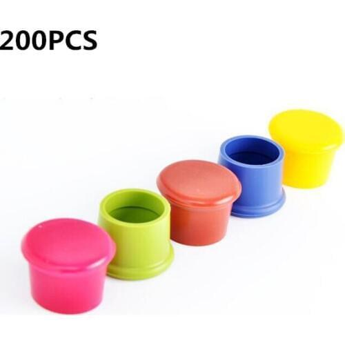 DHL 200pcs Silicone Red Wine Stopper Food Grade Beer Beverage Bottle Cap Sealer Leak Free Keeping Plug for Kitchen Gadget Bar