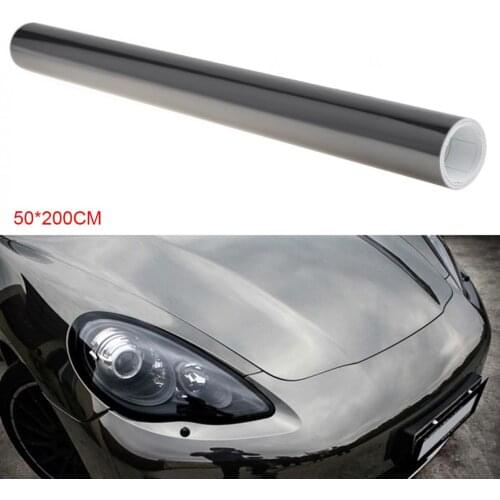 50 x 200CM PVC Durable Electroplating Mirror Surface Bright Reflect-light Automobile Repacking Car Sticker