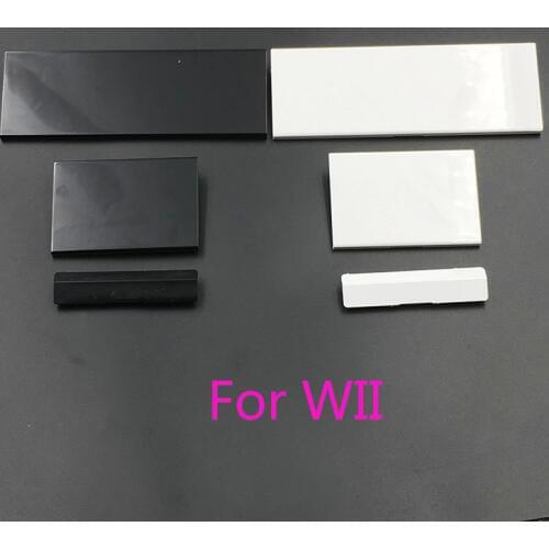 60sets 3 in 1 Replacement Door Slot Covers flap for Nintendo Wii Console