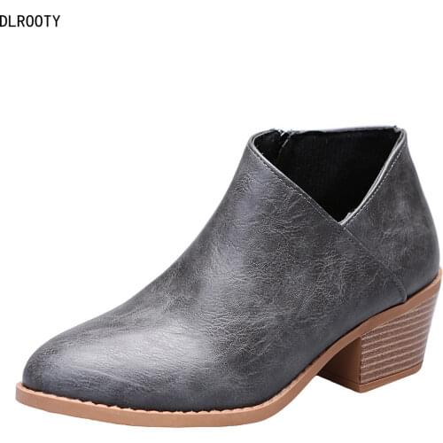 Кожаные туфли-лодочки DLROOTY China At AliExpress