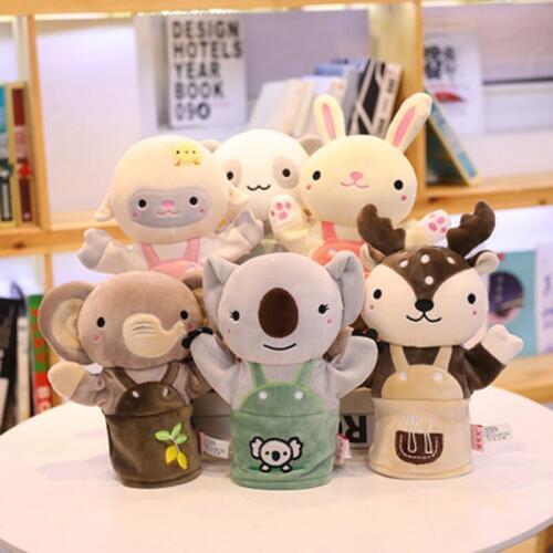 Puppet toy soft puppet toy mouth active childrens ventriloquism glove performance puppet monkey finger doll interactive toy