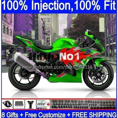 Injection OEM For SUZUKI GSXR1000 L7 L8 GSXR 1000 2017 2018 2019 116MC.100 GSXR-1000 K17 GSX-R1000 17 18 19 Fairing new green