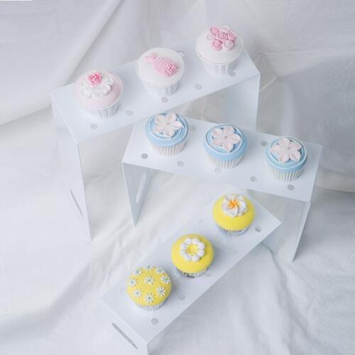Cupcake/Push Cakes Holder Home Wedding Birthday Party Lollipop Holder Metal Baking Shop Candy Display Racks Props