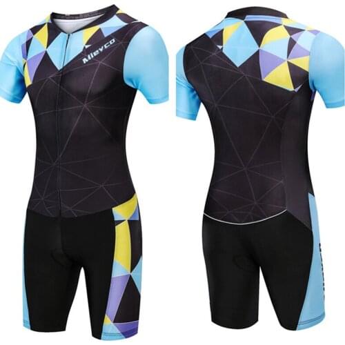 Cycling Clothing Set Men Gym Equipment For Bicycle MTB Triathlon Suit Summer Bike Jersey Padded Mallot Ciclismo Hombre Verano