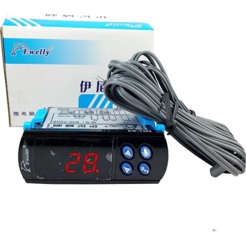 Microcomputer refrigeration automatic intelligent temperature controll Ewelly EW-T206A Original refrigeration Thermostat