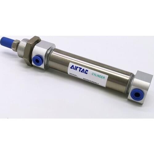 AirTAC Mini Cylinder MI20x55SU Stainless Mini Air Cylinder Bore 20mm Stroke 55mm 6432 standard cylinder
