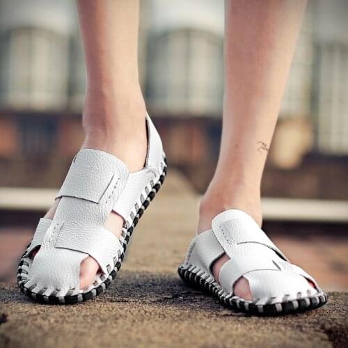 Sandalias Men Sandale Homme Sandalia Masculino Sandles For Men Trekking Sandals Sandalen Herren Sandalias Cuero Hombre Verano