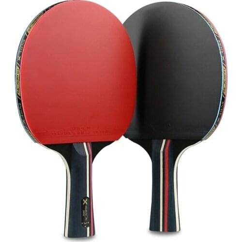 3-star Table Tennis Racket Set, 7-layer Wood Chip Double-sided Tape, Youth New Student Training Competition