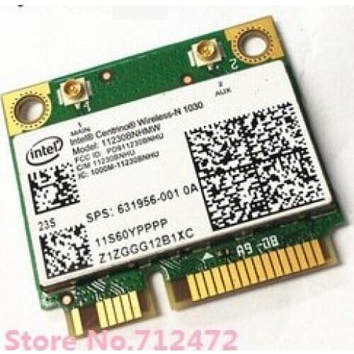 New Wireless Card WiFi for Bluetooth 3.0 For Intel Wireless-N 1030 11230BNHMW 802.11b/g/n Mini PCI-E 631956-001 For IBM