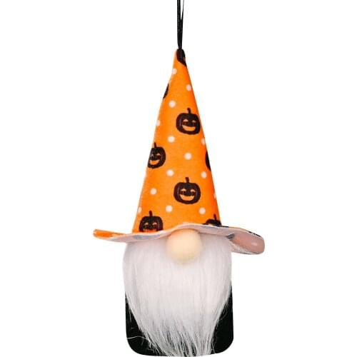 New Fashion 1pc Cute Faceless Doll Bat Walking Stick Standing Poses Doll Midyear Decoration Halloween Decoration Party Gifts