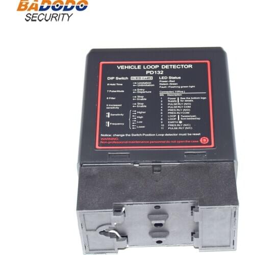 AC110V 220V Single channel loop vehicle detector for automatic parking gate door opener