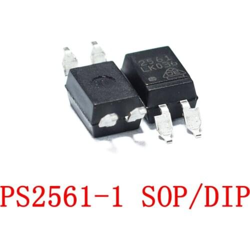PS2561 R2561 PS2561-1 NEC2561 DIP-4 SOP-4 Optocoupler (5 PCS)