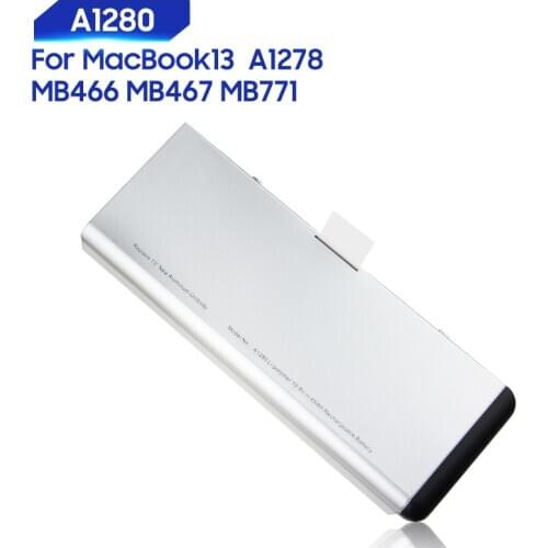 Original Replacement Battery For MacBook13 A1278 MB467 MB771 MB466 A1280 Genuine Laptop Battery 45Wh