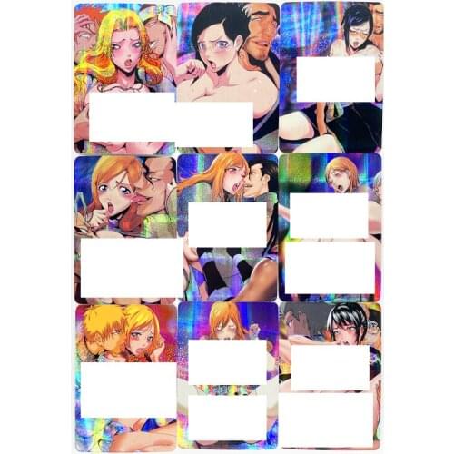 BLEACH ACG Sexy Matsumoto Rangiku Inoue Orihime Toys Hobbies Hobby Collectibles Game Collection Anime Cards