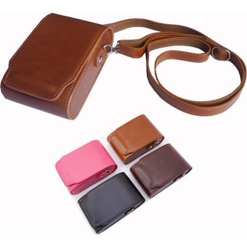 Protable PU Leather case Camera Bag For Leica C V-LUX20 LUX 20 30 40 V-LUX30 LUX40 Hard Shell cover With Shoulder Strap