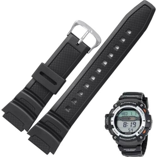 18mm Strap for Casio AE-1000w AQ-S810W SGW-400H SGW-300H Stainless Steel Pin Buckle Smart Bracelet Watchband 18mm for Casio