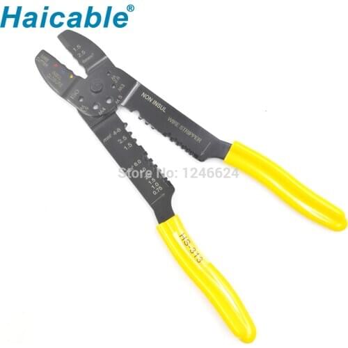 Hand Manual Cable Stripping Tool HS-313 Copper Wire Stripper For Multi function Stripping Range:0.75-6mm2