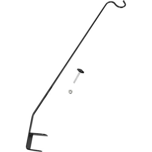 Heavy Duty Deck Hook Set Adjustable Railing Metal Hanging Hook Hanging Flower Basket Hook Balcony Lantern Light Hanger