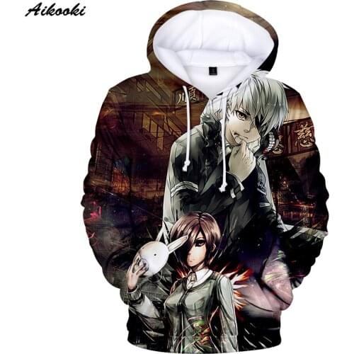 Hoodie 3D Hoodies Tokyo Ghoul Men Women Sweatshirt Harajuku Boys Sweatshirts Anime 3D Printed Hoodie Tokyo Ghoul Ho Kids Clothes