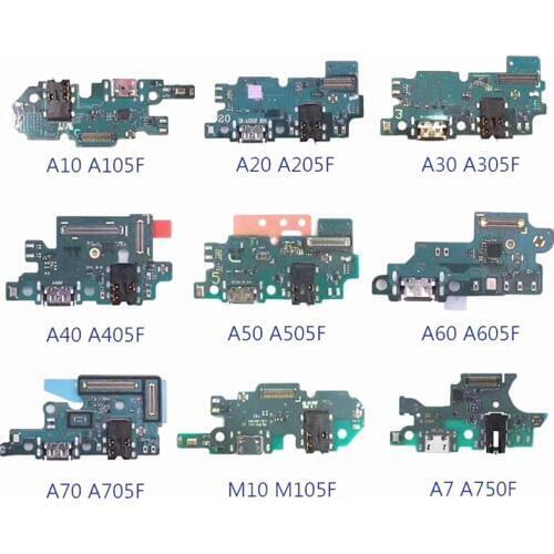 USB Charging Port Board Dock Connector Flex Cable for Samsung Galaxy A10 A20 A30 A40 A50 A60 A70 A90 A750 A920 M10 M20 M30