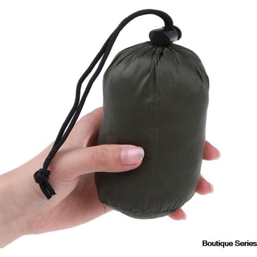 1pc Lightweight Camping Sleeping Bag Storage Bag Outdoor Emergency Sleeping Bag Storage With Drawstring Sack For Camping Hiking