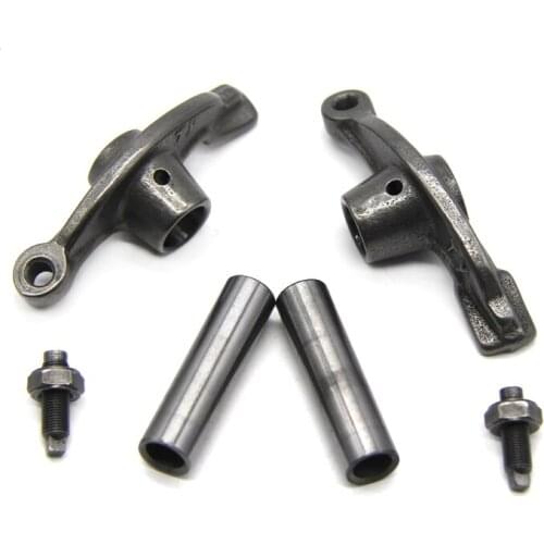 Motorcycle parts LIFAN 125 PIT DIRT BIKE Camshaft Cam Valve Rocker Arm Kit With Adjusters 125cc PITBIKE