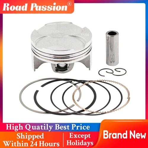 Road Passion 1 / 4 Sets Motorcycle Parts Piston Rings Kit 67~68mm for HONDA CBR600 F5 2003 2004 2005 13101-MEE-000