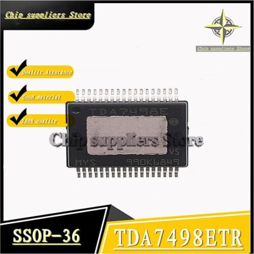 2PCS-5PCS) TDA7498ETR SOP-36 TDA7498 SOP36 7498 audio amplifier New and original