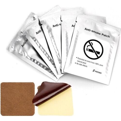5 Pcs Stop Smoking Anti Smoke Patch For Smoking Cessation Patch 100% Natural Ingredient Quit Smoking Patch