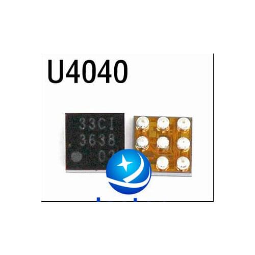 5pcs/lot Fingerprint boost IC U4040 LM3638A0 9pin for iphone 6s 6s-plus
