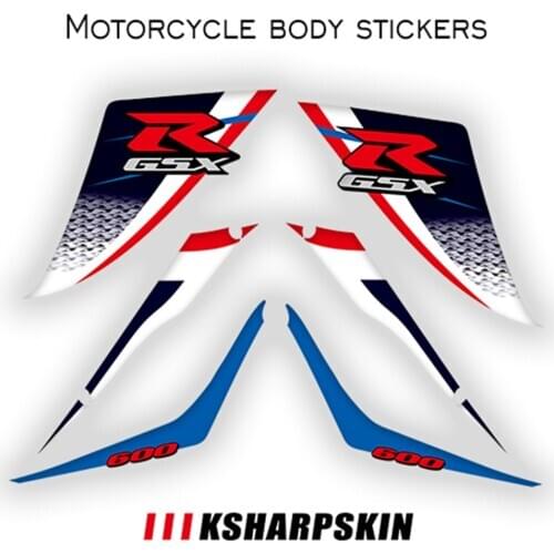 Motorcycle Body Sticker Accessories Moto Fairing Decoration Protection Decal For SUZUKI GSX-R600 K11 2011-2013 GSX-R 600 GSXR600