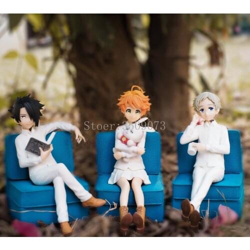 The Promised Neverland Anime Figure Emma Norman Ray Action Figure The Promised Neverland Figurine Collection Model Doll Gift