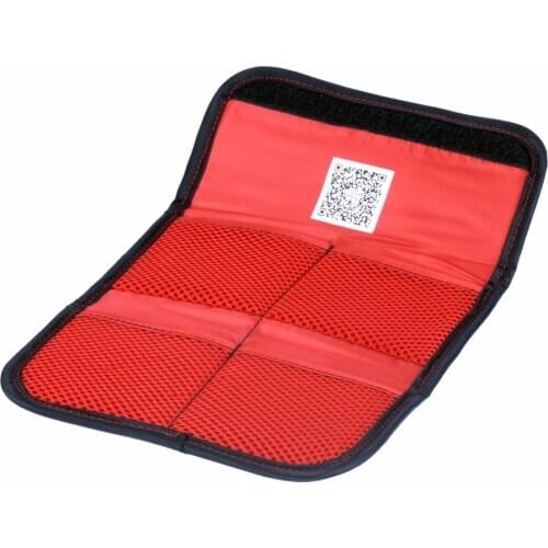 WTIANYA Camera Filter Case Wallet Filter Pouch 4 Pockets Camera Filter Bag For Canon NIKON SONY camera Lens Filters 37mm to 77mm