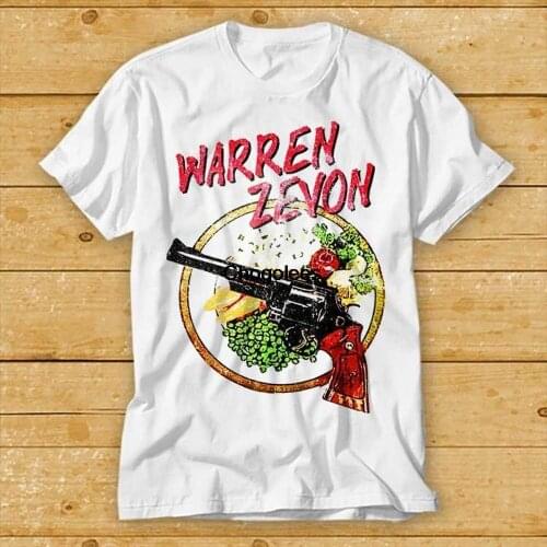 Warren Zevon T Shirt Music Blues Rock Gift Money London Unisex Style Top Tee 2112