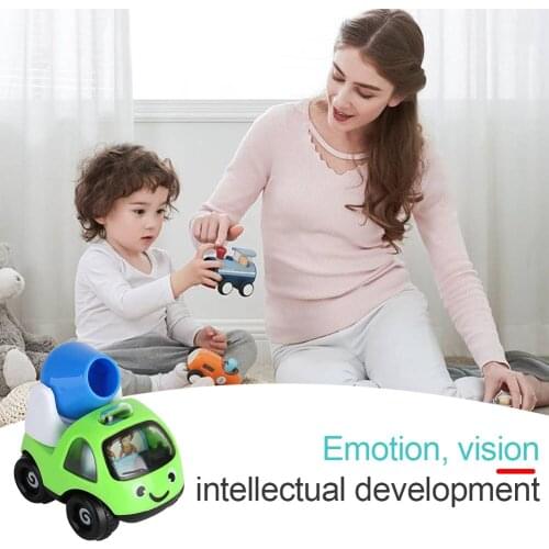 Kids Parent-child Interaction Toys Inertial Engineering Car Early Education Toys Parent-child Interactive Toys