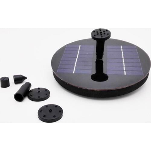 JT-160F 8V Mini Pump 1.6W solar fountain, solar floating fountain, garden fountain