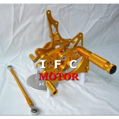 Rearset Rear Set Foot Pegs for SUZUKI GSXR1000 K7 07-08 2007 2008