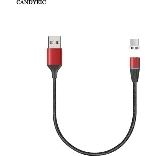 CANDYEIC C Magnetic Cable Type C For Huawei Nova 6 7i 5pro Mate30 Mate 20pro Mate Xs Honor v30 pro v20 20S 9X Note10 USB Cable