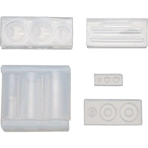 Mini Milky Tea Bottle Resin Silicone Mold Miniture Food Play Milk Tea Cup Molds XXFB