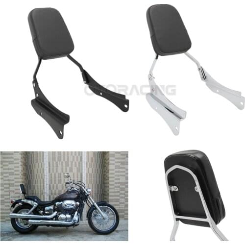 Motorcycle Rear Passenger Chrome Backrest Sissy Bar For Honda Shadow Spirit 750 VT750 2001 2002 2003 2004 2005 2006 2007 2008