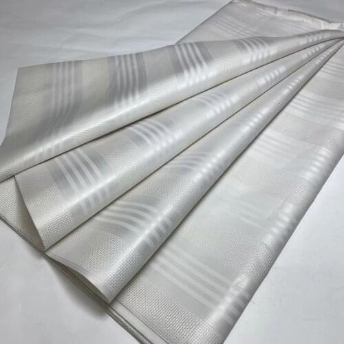 New White Swiss Voile Laces Atiku Switzerland Embroidery Cotton African Dry Cotton Lace Fabric Nigerian Man Voile Lace 5 Yards