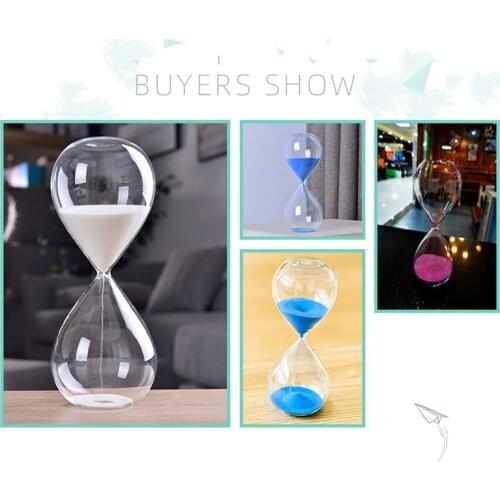 Hourglass Sand Timer Improve Productivity Achieve Goals Stay Focused Be More Efficient Time Management Tool 5/30 Minutes C1