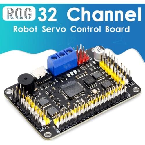 New Version 32 Channel Robot Servo Control Board Servo Motor Controller PS-2 Wireless Control USB/UART Connection Mode