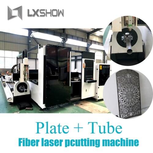 3 warranty big power fiber laser cutting machine Sqaure and round pipe aluminum/copper
