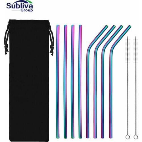 Subliva Reusable Cocktail Straws
